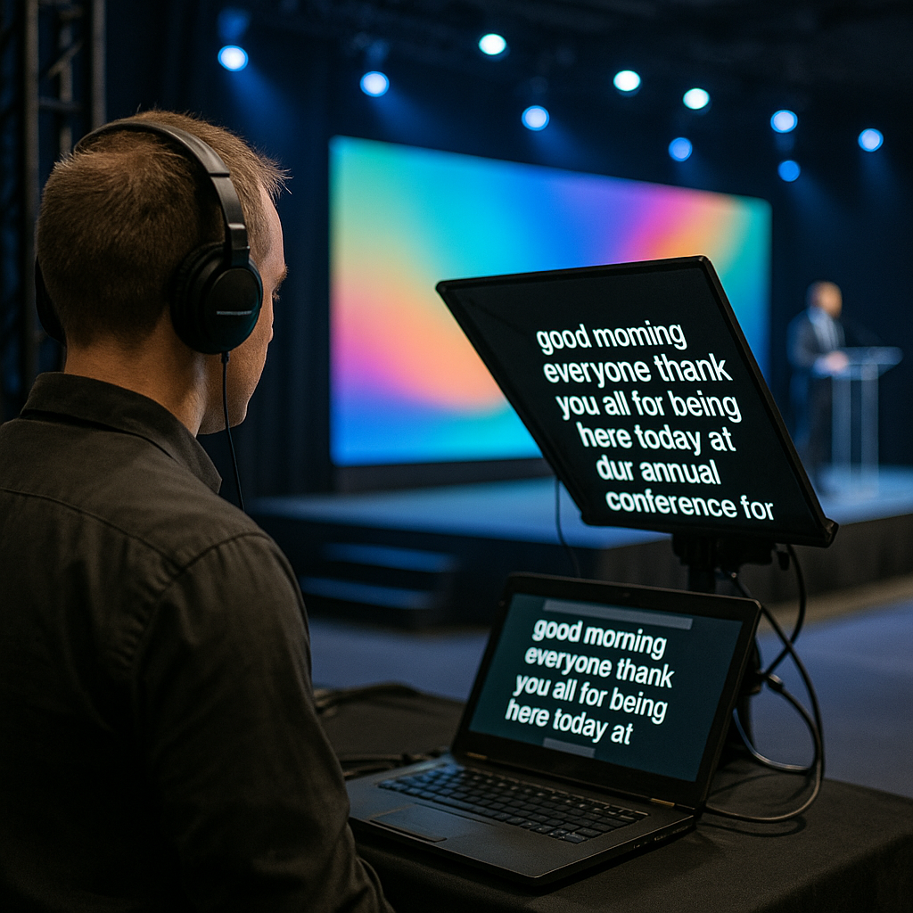 Behind the Scenes: What a Teleprompter Operator Really Does During a Live Show